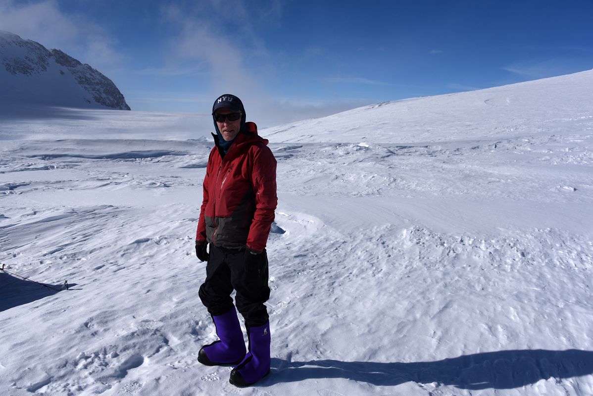 12A Jerome Enjoying A Rest Day At Mount Vinson High Camp